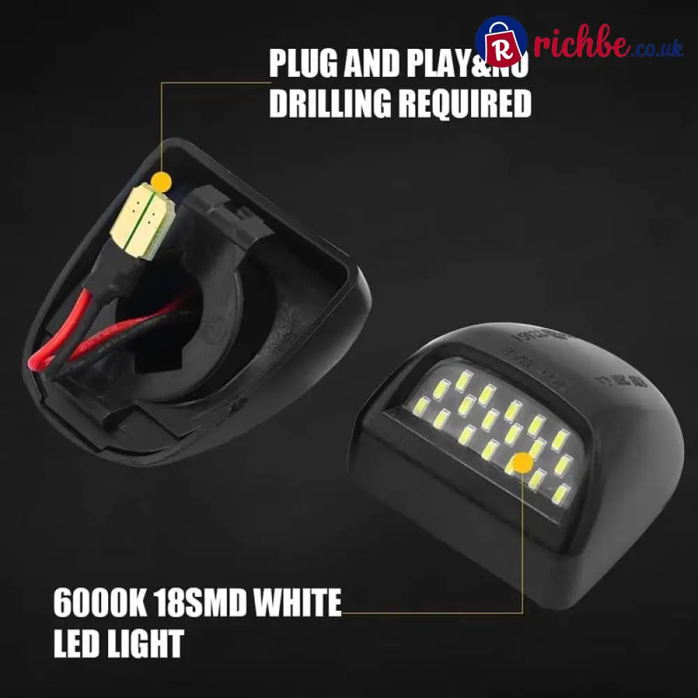 🚗💡Super Bright 36-Piece LED License Plate Light Kit