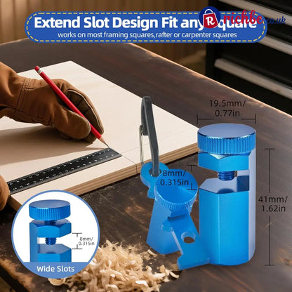 🛠️Tall Stair Gauges for Framing Square with Holder for Carpentry Squares Framing Jig Circular Saw