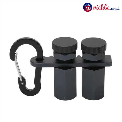 🛠️Tall Stair Gauges for Framing Square with Holder for Carpentry Squares Framing Jig Circular Saw - BLACK / 1 SET (2Pcs)