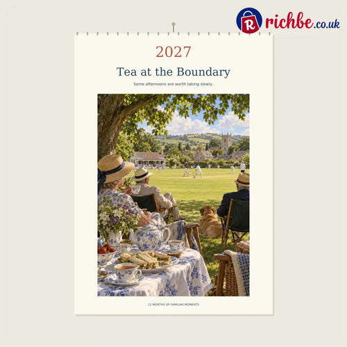 🔥Tea at the Boundary - 2027 A4 Wall Calendar