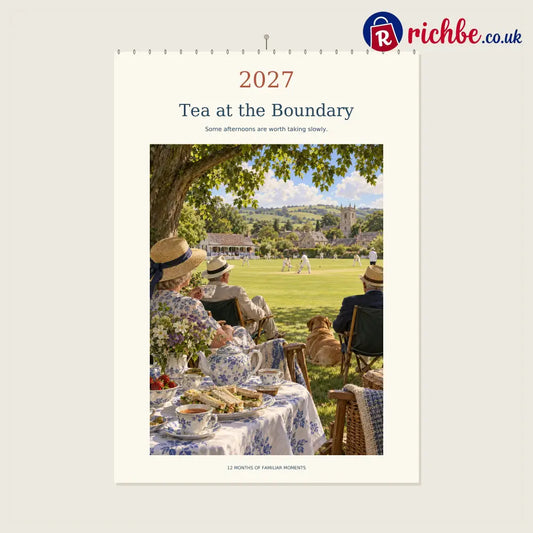 🔥Tea at the Boundary - 2027 A4 Wall Calendar