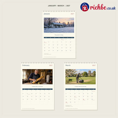 🔥Tea at the Boundary - 2027 A4 Wall Calendar