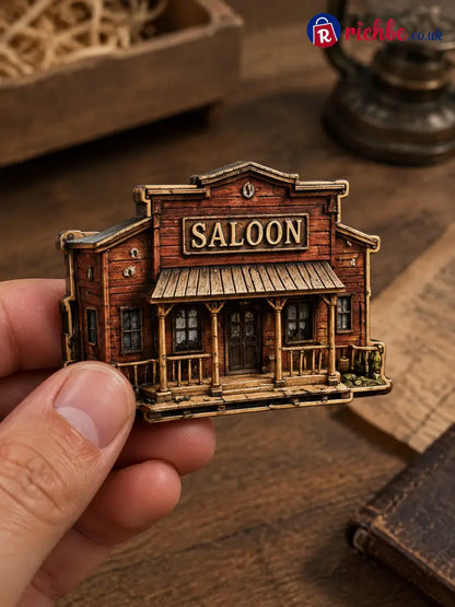 The Forgotten Frontier Ghost Town Advent Calendar 🤠 | 24‑Day Build‑Your‑Own Wild West Town Reusable Wooden Countdown