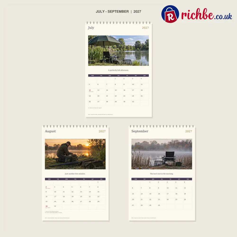 🔥The Peg Is Booked - 2027 A4 Wall Calendar