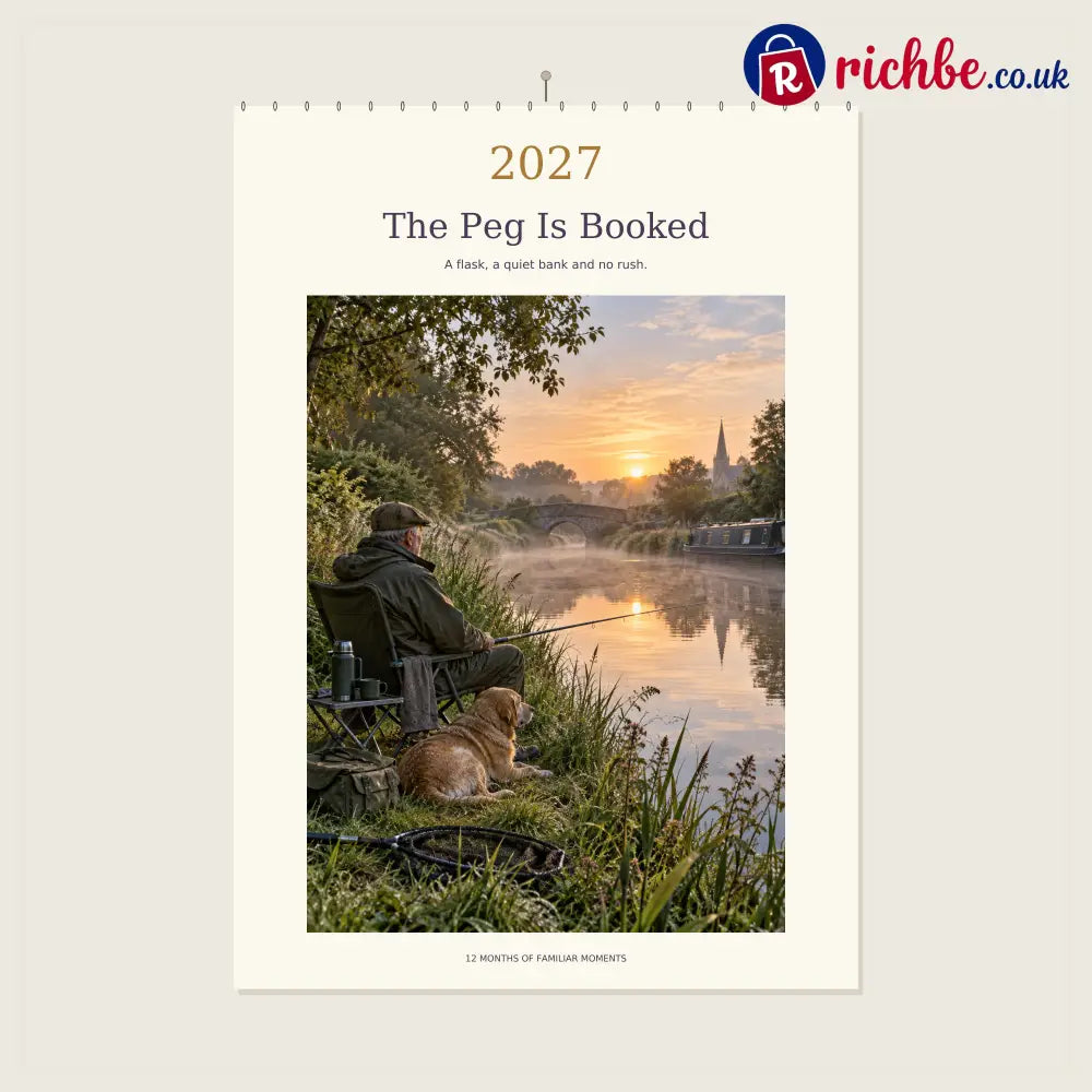 🔥The Peg Is Booked - 2027 A4 Wall Calendar