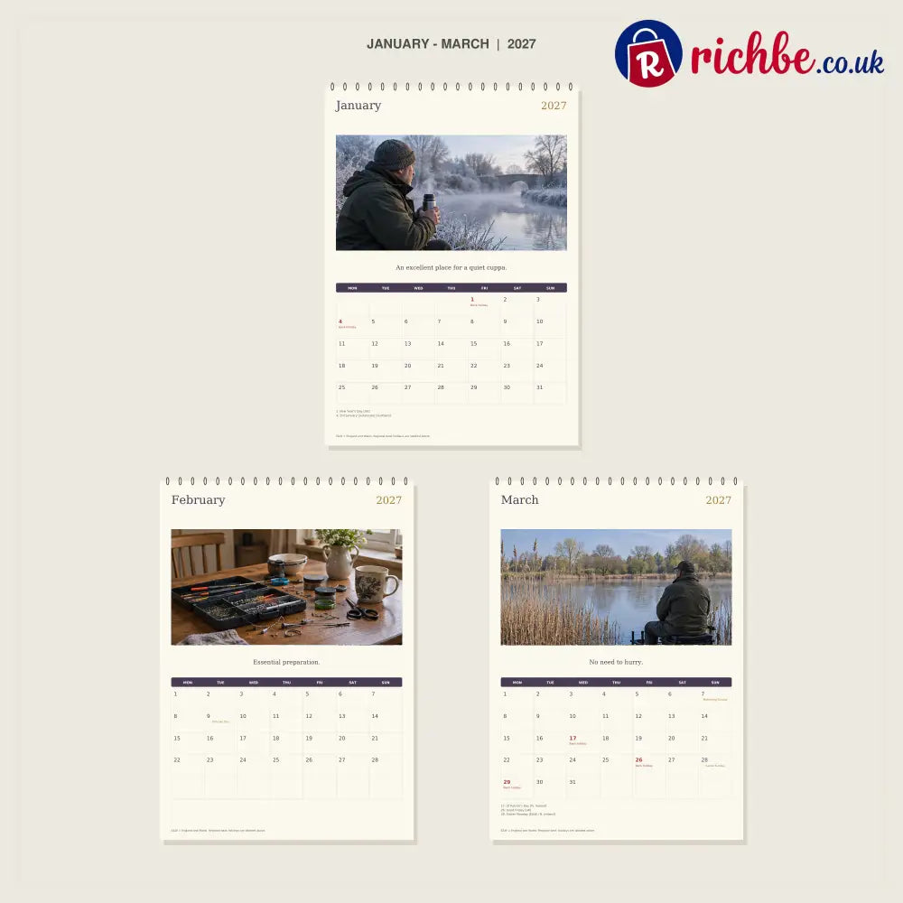🔥The Peg Is Booked - 2027 A4 Wall Calendar