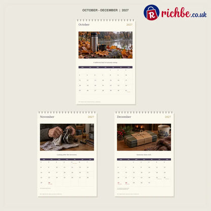🔥The Peg Is Booked - 2027 A4 Wall Calendar