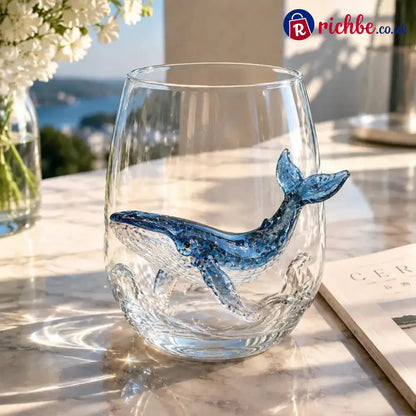 ✨🎁The Perfect Beach House Gift🌊3D Ocean Animal Artisan Glassware Collection - Dolphin - Hot sale