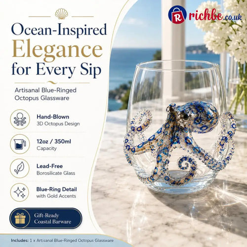 ✨🎁The Perfect Beach House Gift🌊3D Ocean Animal Artisan Glassware Collection - Hot sale