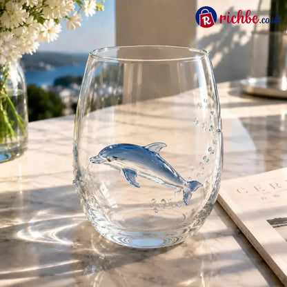 ✨🎁The Perfect Beach House Gift🌊3D Ocean Animal Artisan Glassware Collection - Whale - Hot sale