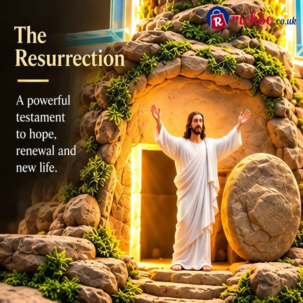 ✝️🙏✝️ The Story of Jesus LED Cross Lamp ✨ 6 Biblical Scenes & Meaningful Christian Gift