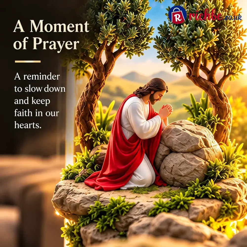 ✝️🙏✝️ The Story of Jesus LED Cross Lamp ✨ 6 Biblical Scenes & Meaningful Christian Gift
