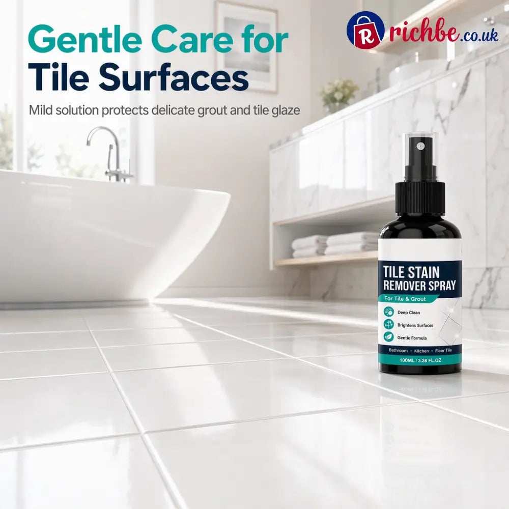 🧼Tile & Grout Cleaner Spray – For Stubborn Dirt Stains & Discolouration - Houseware & Kitchen