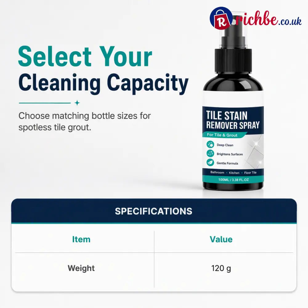 🧼Tile & Grout Cleaner Spray – For Stubborn Dirt Stains & Discolouration - Houseware & Kitchen