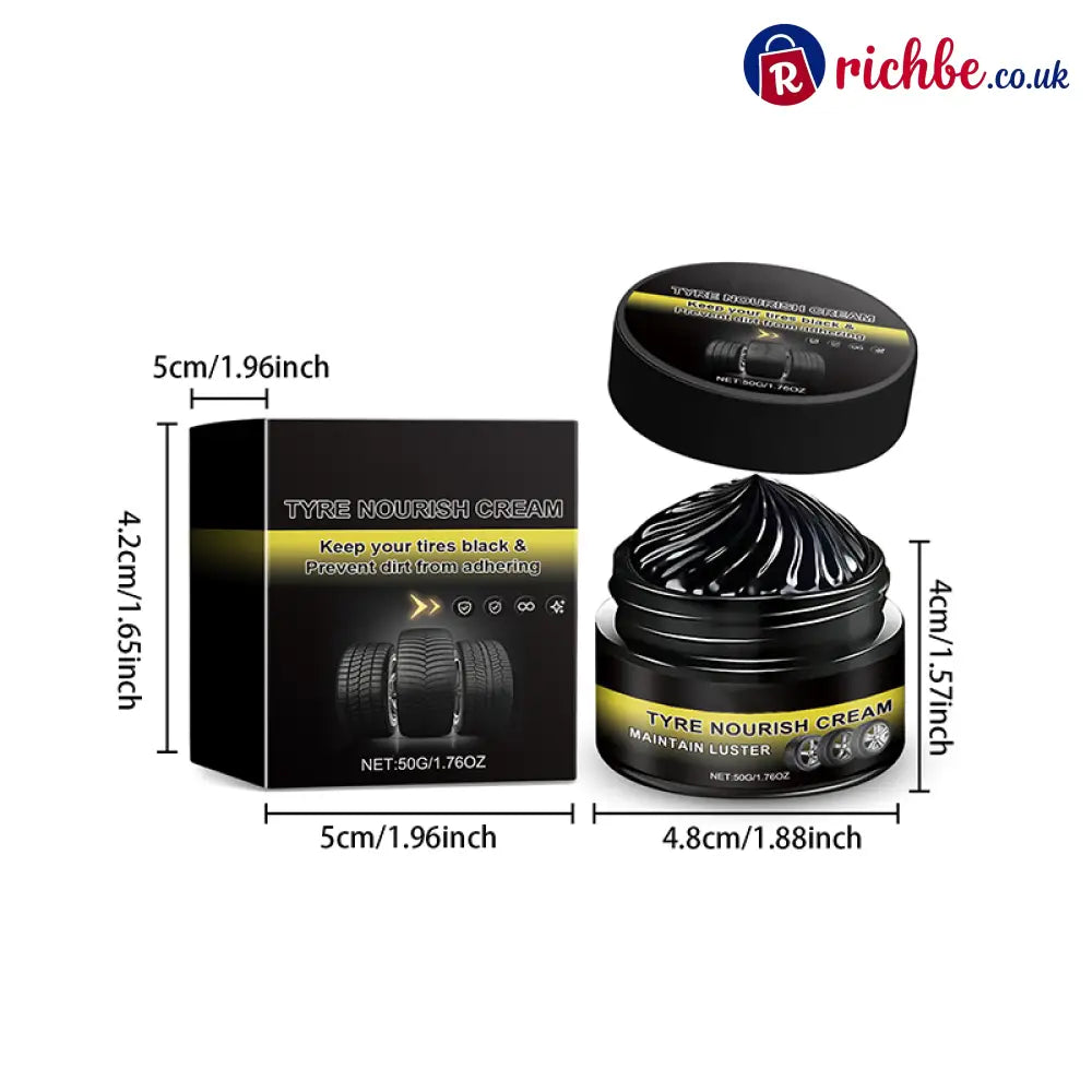 ✨ Tire wax – restores black gloss blocks UV repels dirt. Easy & quick! 🚗 - Car Accessories