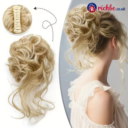 Top Knot Bun Hairpiece – Blends with your hair heat style friendly - 2 / ✨BUY 1 - Health & Beauty