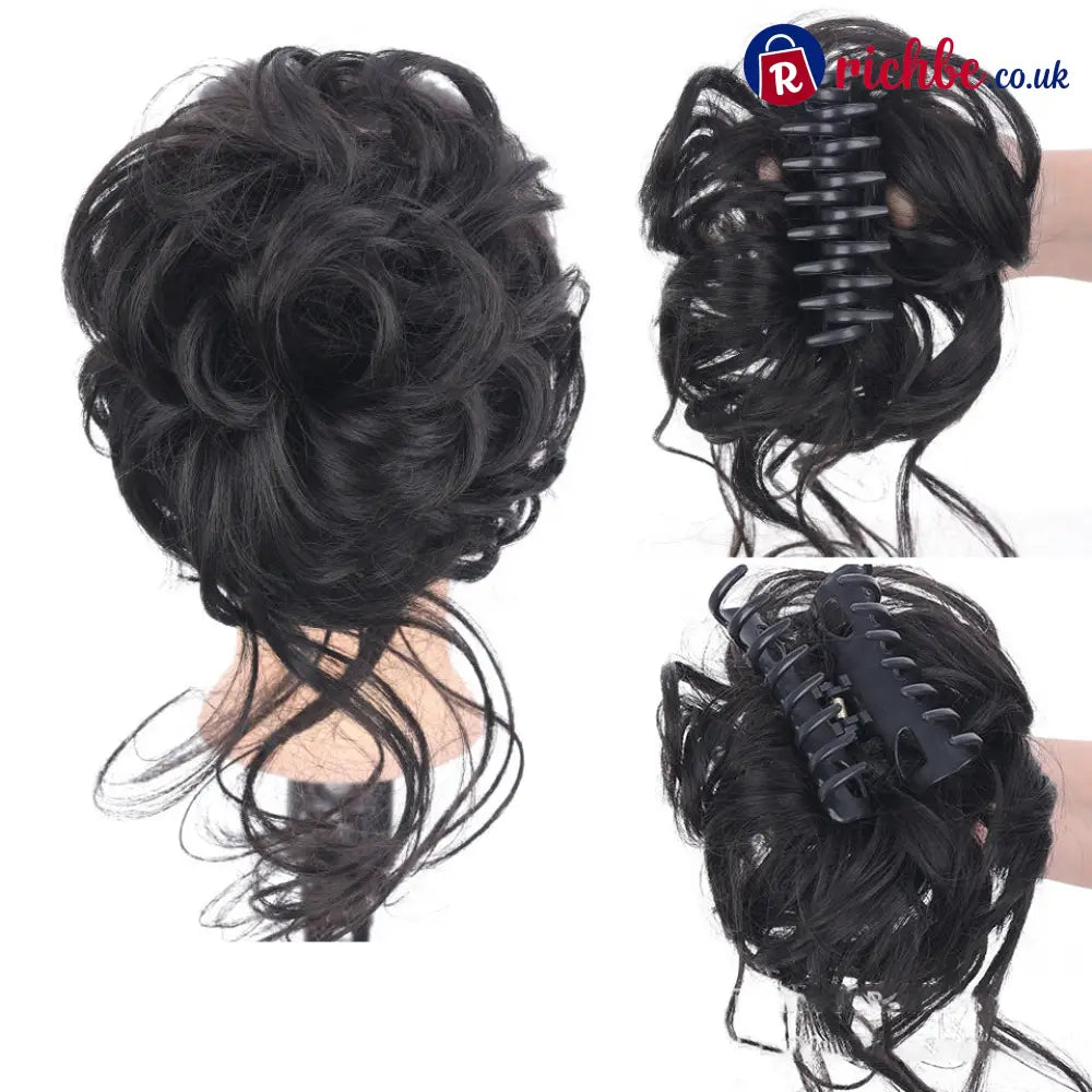 Top Knot Bun Hairpiece – Blends with your hair heat style friendly - 3 / ✨BUY 1 - Health & Beauty