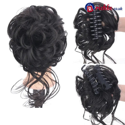 Top Knot Bun Hairpiece – Blends with your hair heat style friendly - 3 / ✨BUY 1 - Health & Beauty