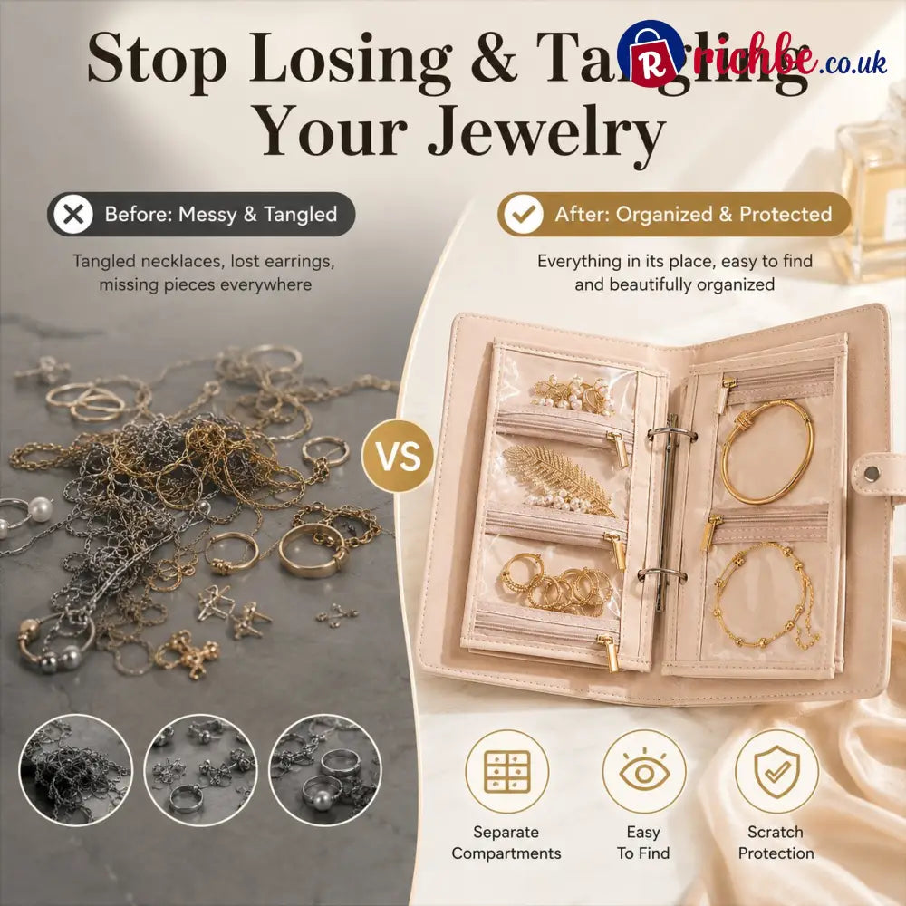 Travel Jewelry Notebook