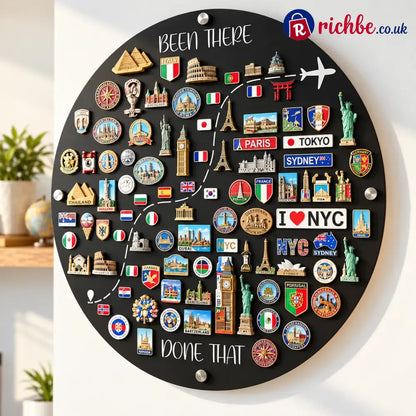 Travel Magnet Board - Circle / 8 in