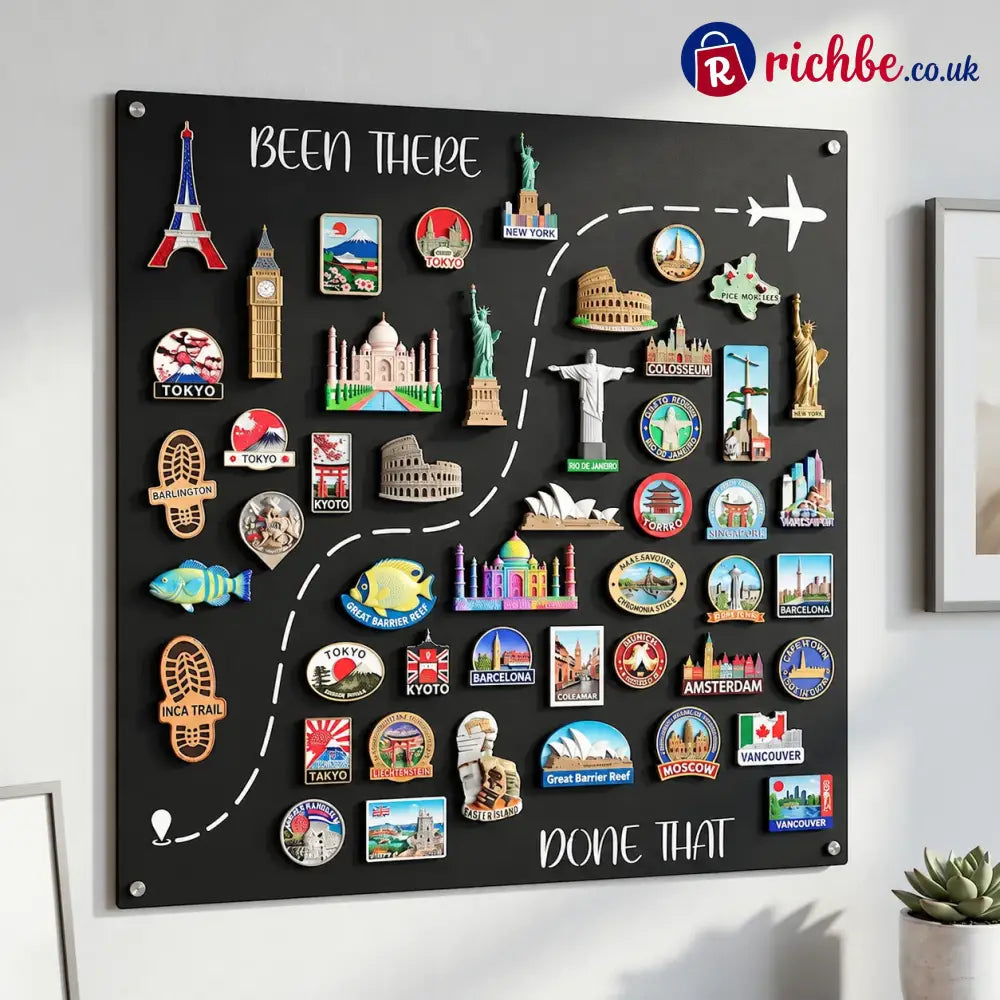 Travel Magnet Board - Square / 8 in