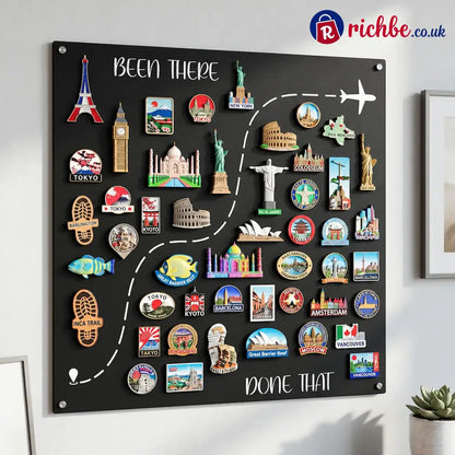 Travel Magnet Board - Square / 8 in