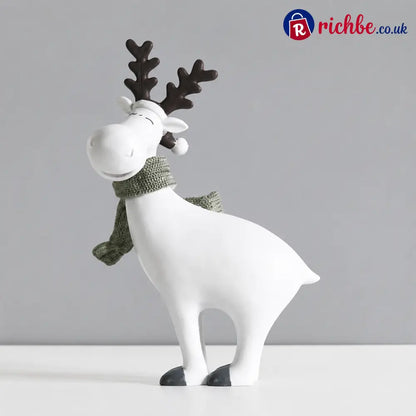 Trendy and Creative Reindeer Crafts for New Home Living Room Tv Cabinet Flower Stand Display Cabinet Decorations Small