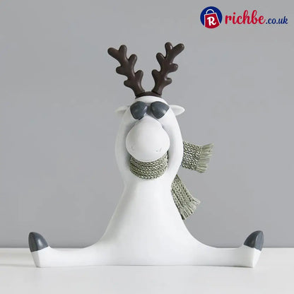 Trendy and Creative Reindeer Crafts for New Home Living Room Tv Cabinet Flower Stand Display Cabinet Decorations Small