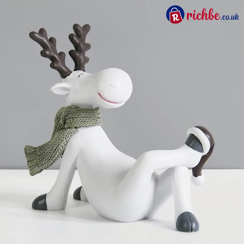 Trendy and Creative Reindeer Crafts for New Home Living Room Tv Cabinet Flower Stand Display Cabinet Decorations Small