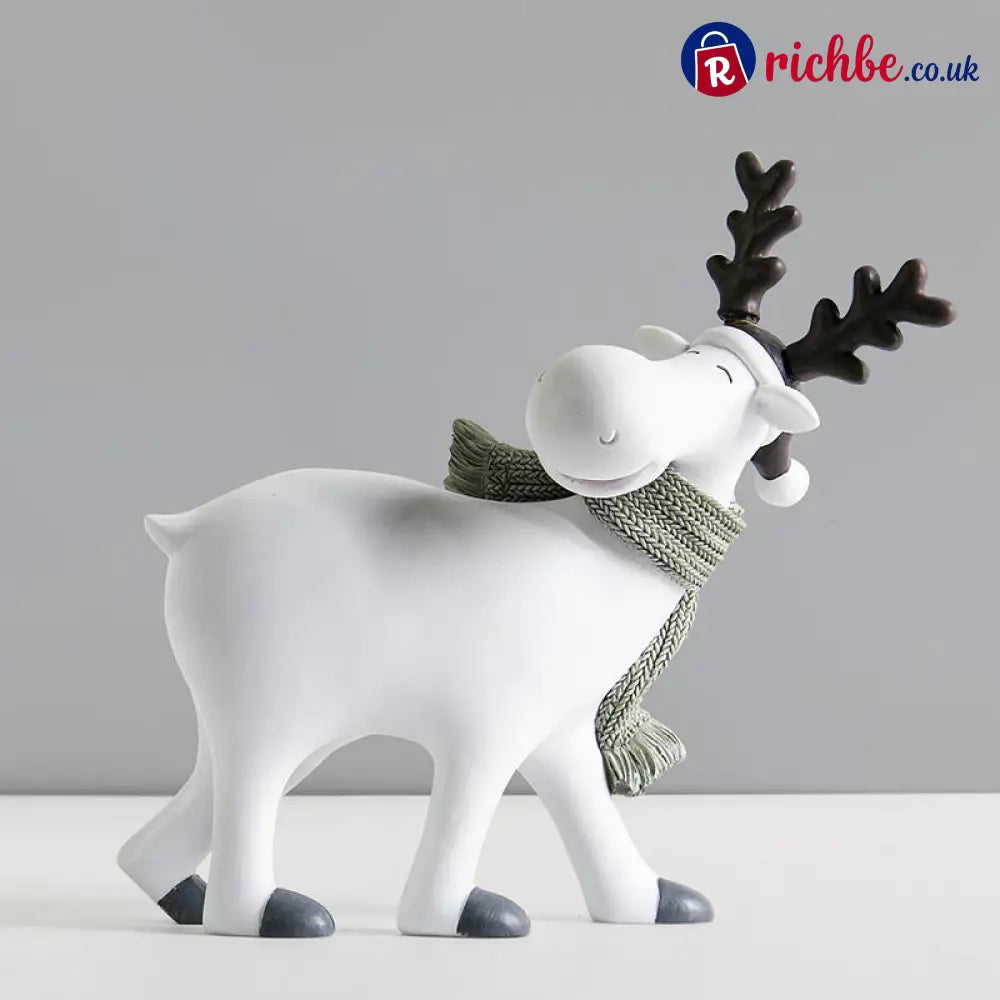 Trendy and Creative Reindeer Crafts for New Home Living Room Tv Cabinet Flower Stand Display Cabinet Decorations Small