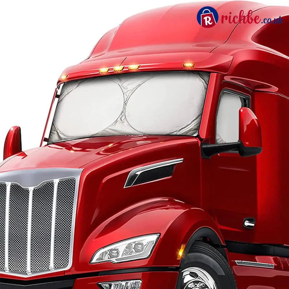 Truck Windshield Sunshade with UV Protection – Heavy-duty & heat-reflective🛡️ - Hot sale