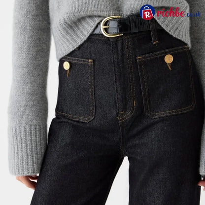 🧣👖Tummy Control Sailor Wide Leg Trouser