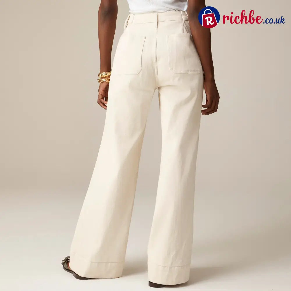 🧣👖Tummy Control Sailor Wide Leg Trouser