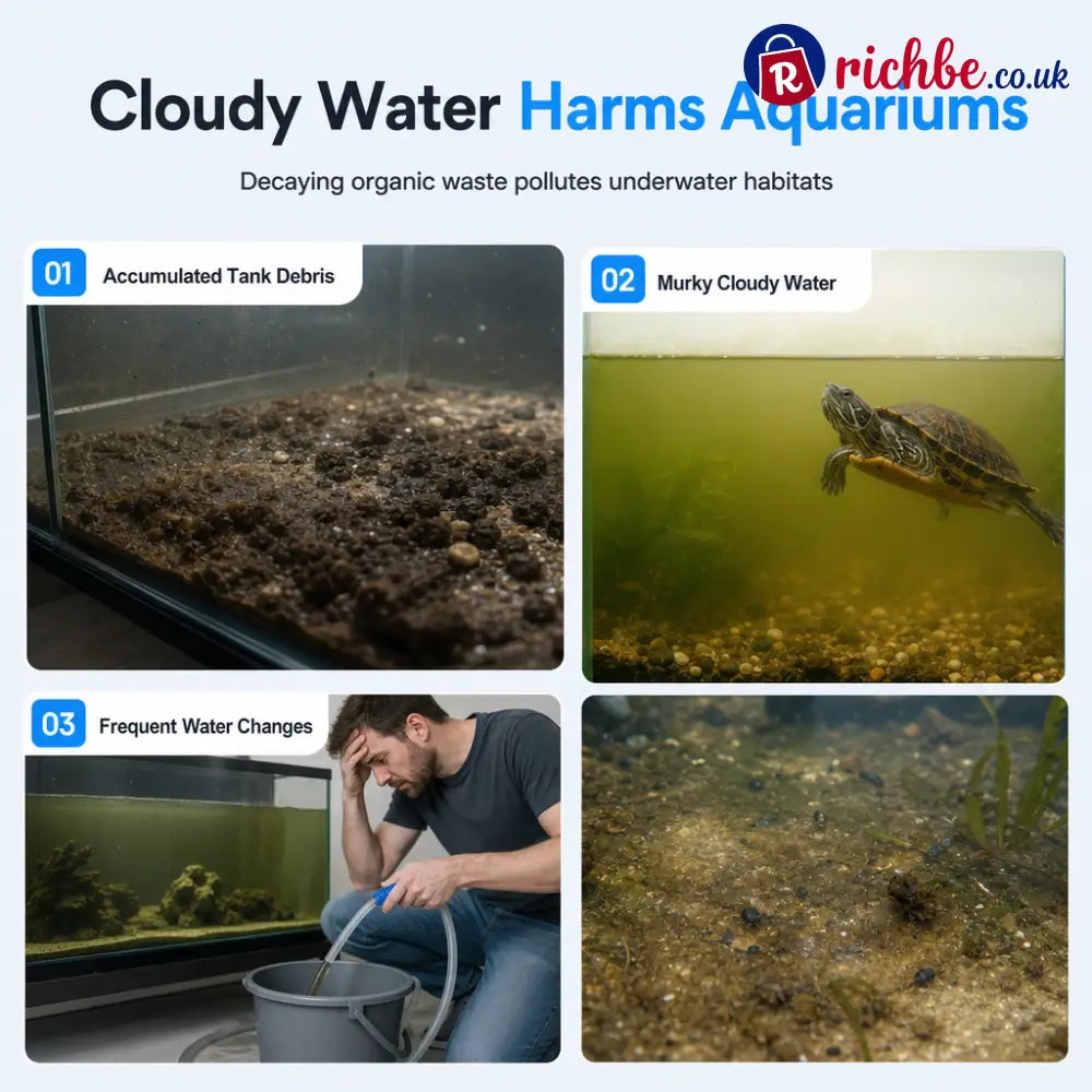 Turtle Tank Poop Collector & Aquarium Waste Cleaner - Houseware & Kitchen