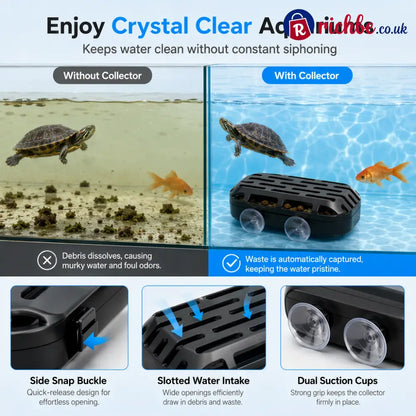 Turtle Tank Poop Collector & Aquarium Waste Cleaner - Houseware & Kitchen