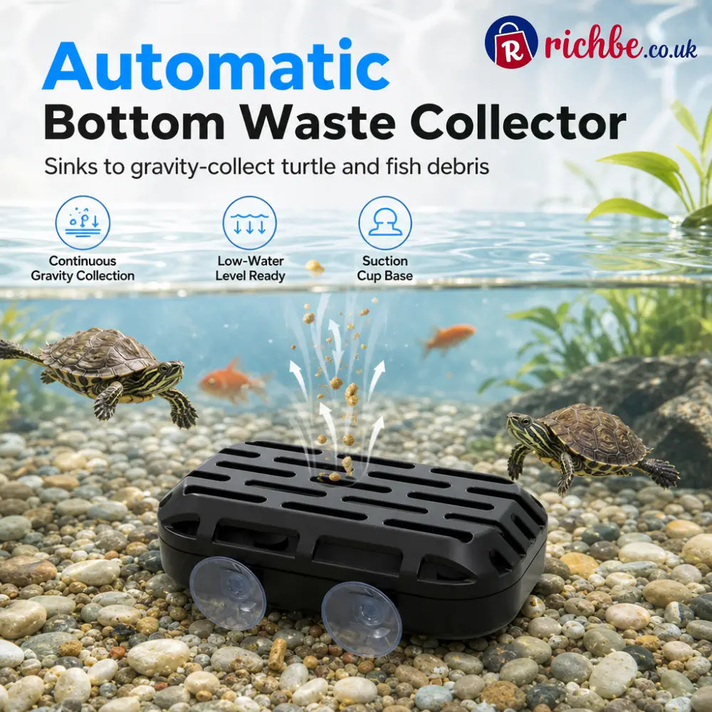 Turtle Tank Poop Collector & Aquarium Waste Cleaner - Houseware & Kitchen