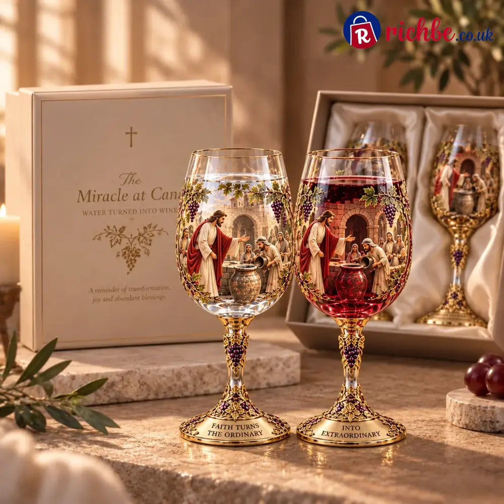 Two Glasses. One Miracle. A Story Worth Keeping.✝️