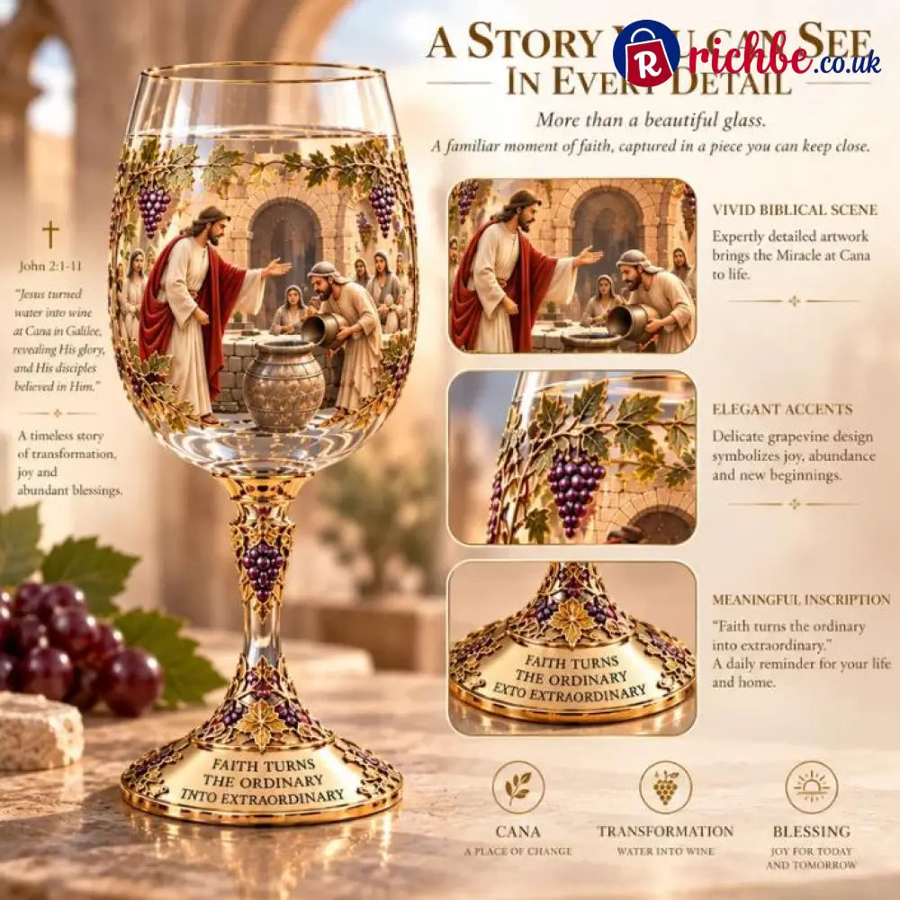 Two Glasses. One Miracle. A Story Worth Keeping.✝️