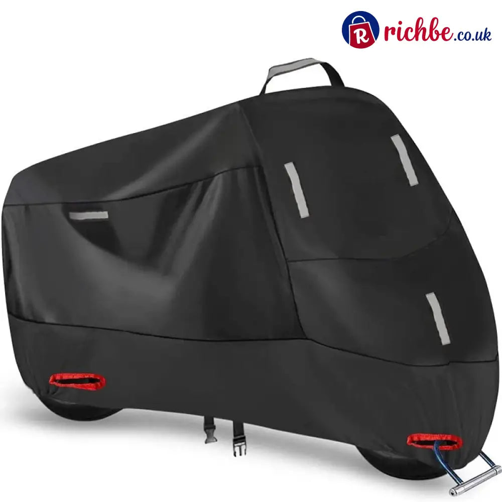 Ultimate All-Weather Motorcycle Cover - M / Black - Hot Sale