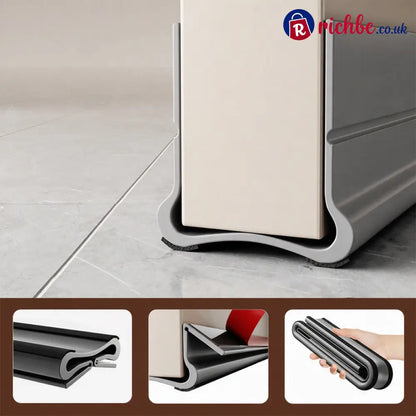 Under Door Silent Draft Stopper - grey - Houseware & Kitchen