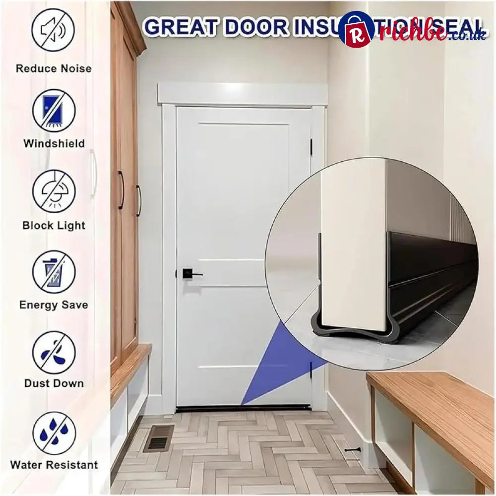 Under Door Silent Draft Stopper - Houseware & Kitchen