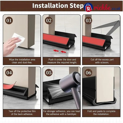 Under Door Silent Draft Stopper - Houseware & Kitchen