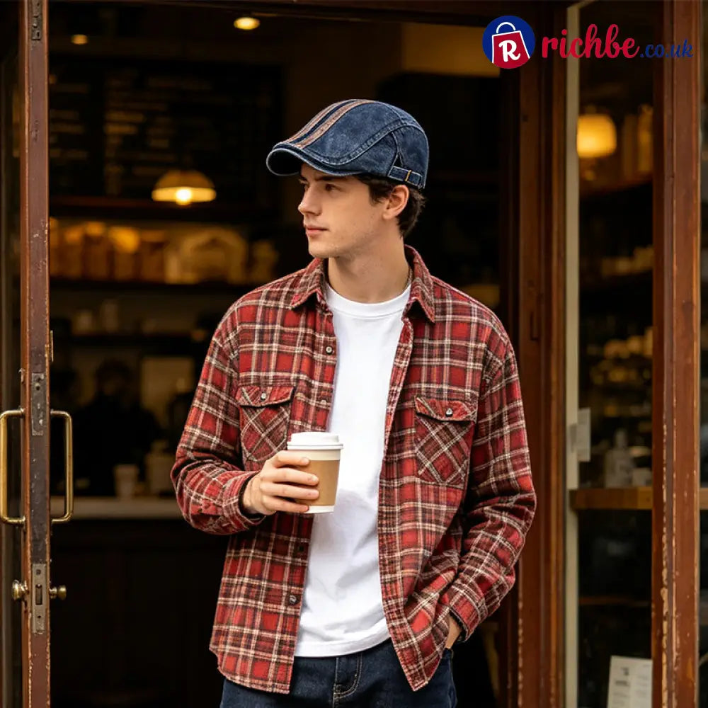 Unisex Classic Adjustable Baseball Cap - Navy blue - Clothing & Accessories