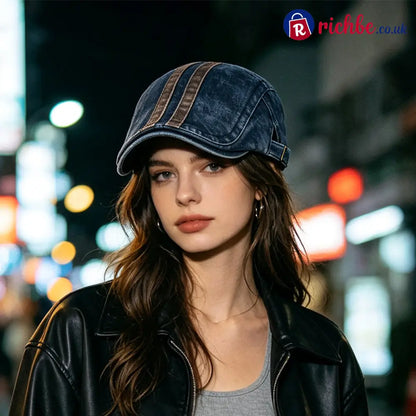 Unisex Classic Adjustable Baseball Cap - Navy blue - Clothing & Accessories