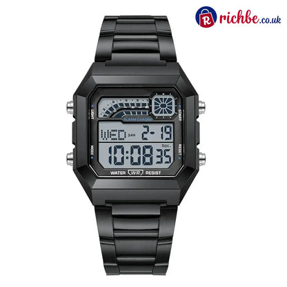 📢 50% Off Now! ⌚ Unisex Digital Watch With Square Display & Luminous Backlight – Sleek Design Bright Backlight &