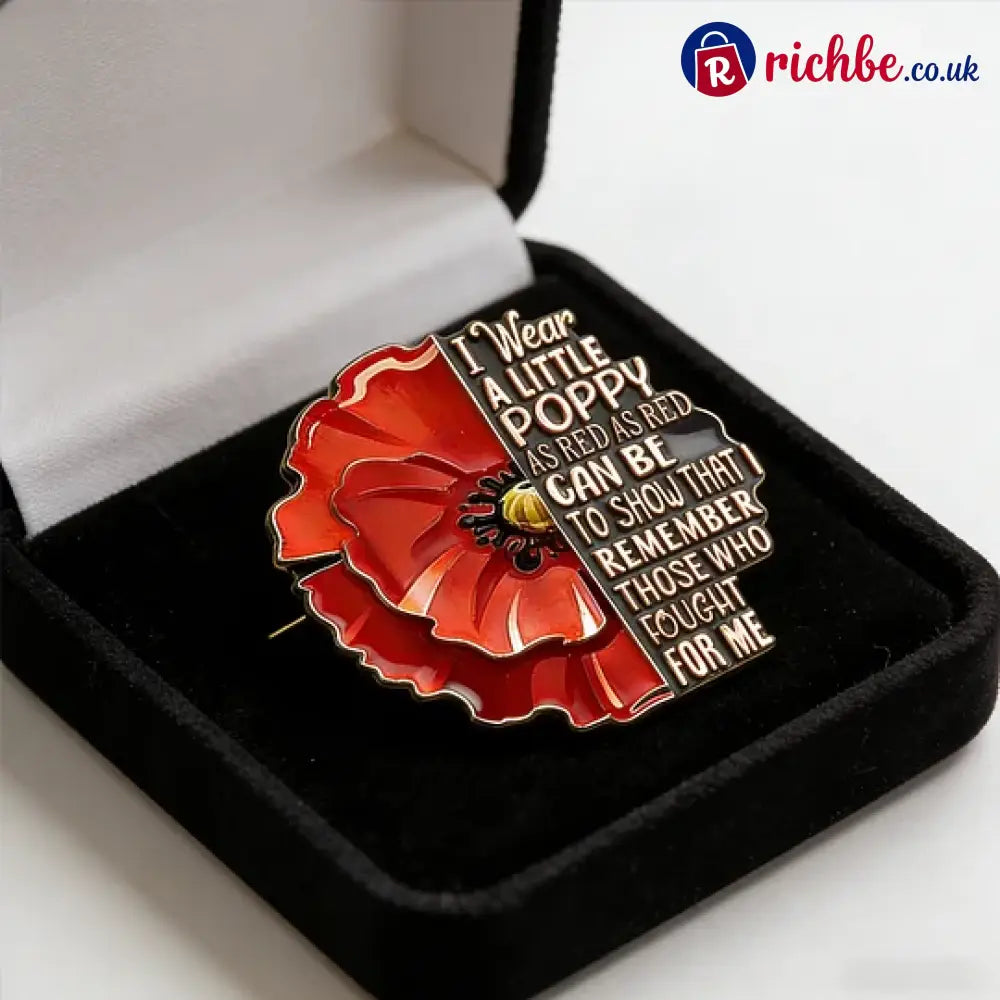 Unisex Red Friday Exquisite Brooch