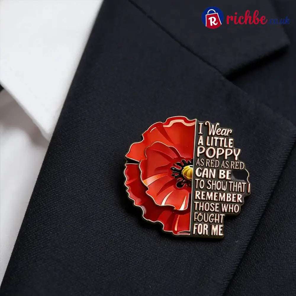 Unisex Red Friday Exquisite Brooch