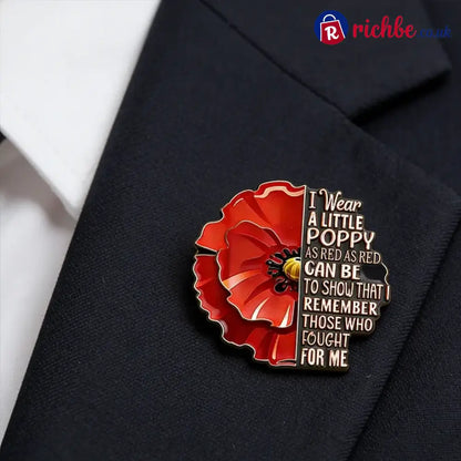 Unisex Red Friday Exquisite Brooch