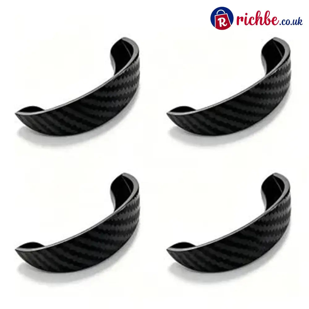 Universal Car Backup Camera Rain Shield - Black / Buy 1 set - 4 pieces - Hot sale