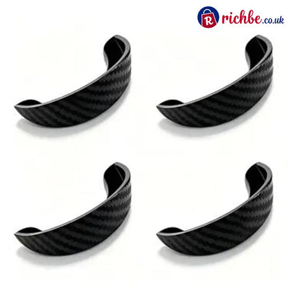 Universal Car Backup Camera Rain Shield - Black / Buy 1 set - 4 pieces - Hot sale